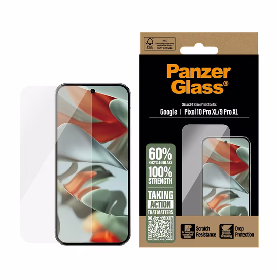 Tvrzené sklo PanzerGlass Google Pixel 10 Pro XL/9 Pro XL Edge-to-Edge